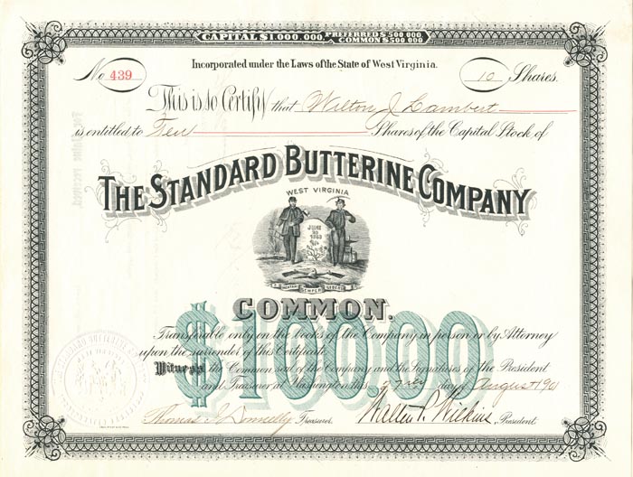Standard Butterine Co.
